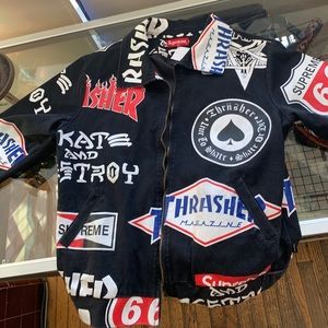 SUPREME X THRASHER workwear jacket
